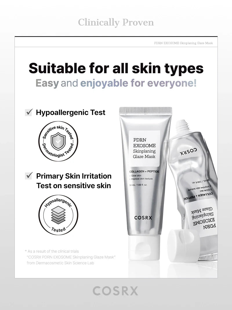 COSRX PDRN EXOSOME Skinplaning Glaze Mask